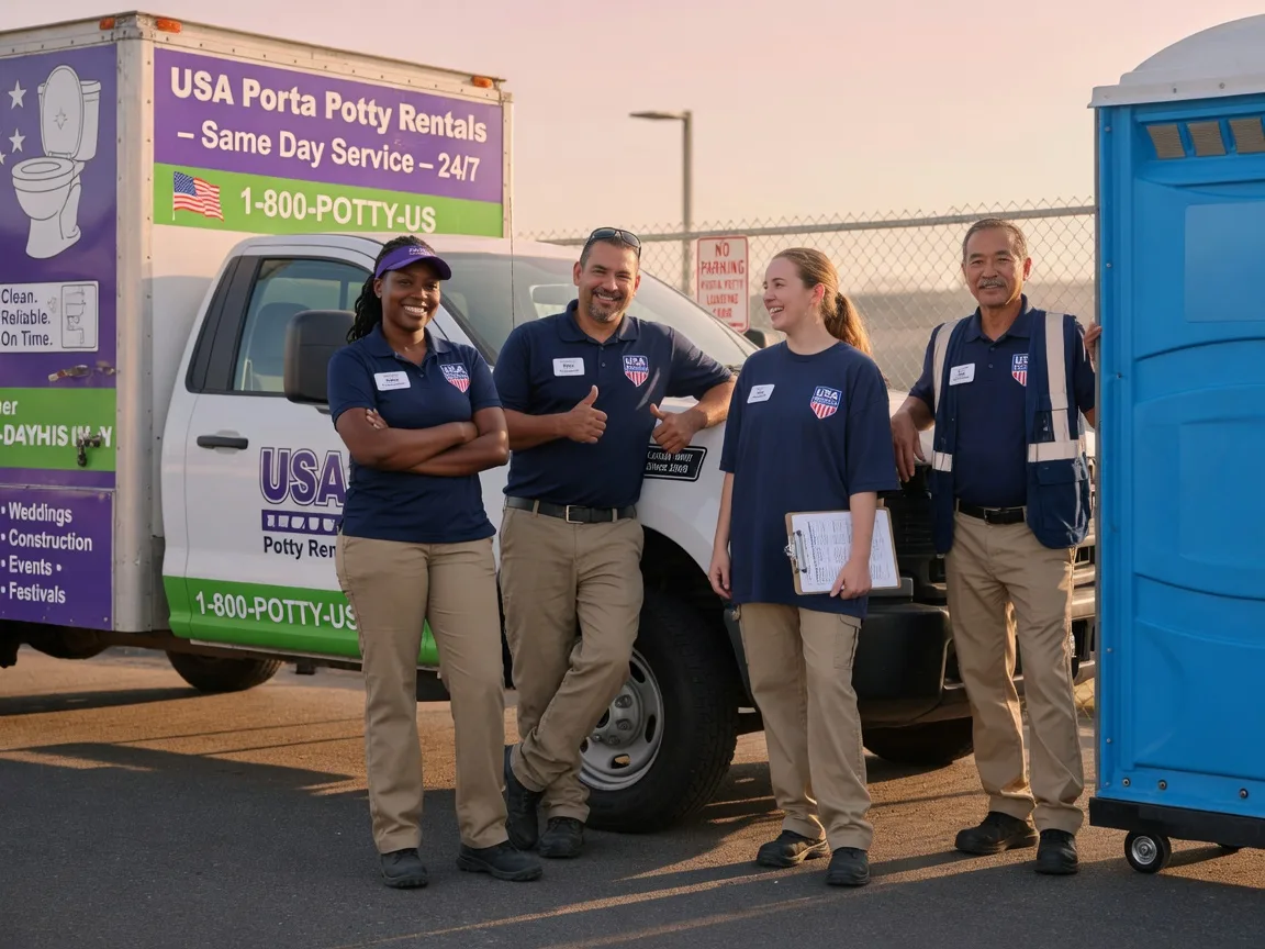 Porta Potty Rental company in Bloomingburg, OH